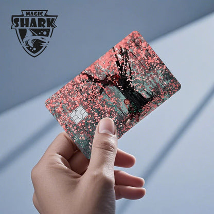 Magic Shark Kawaii Anime Tape Pig Dreamy Sticker Film Skin Cover for Debit Credit Bank Card Small Large Chip