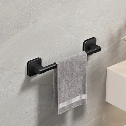 Bathroom Towel Rack Towel Holder Self-adhesive Bathroom Towel Rack Hooks  Bathroom Shelf Without Drilling Towelrack Bathroom