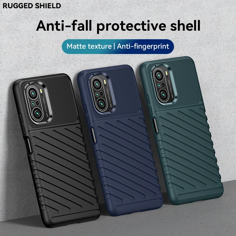 Luxury Case Cover Shockproof Silicone Phone Case For XIAOMI 11i/11X Pro/Redmi K40/K40 Pro/K40 Pro+/Poco F3