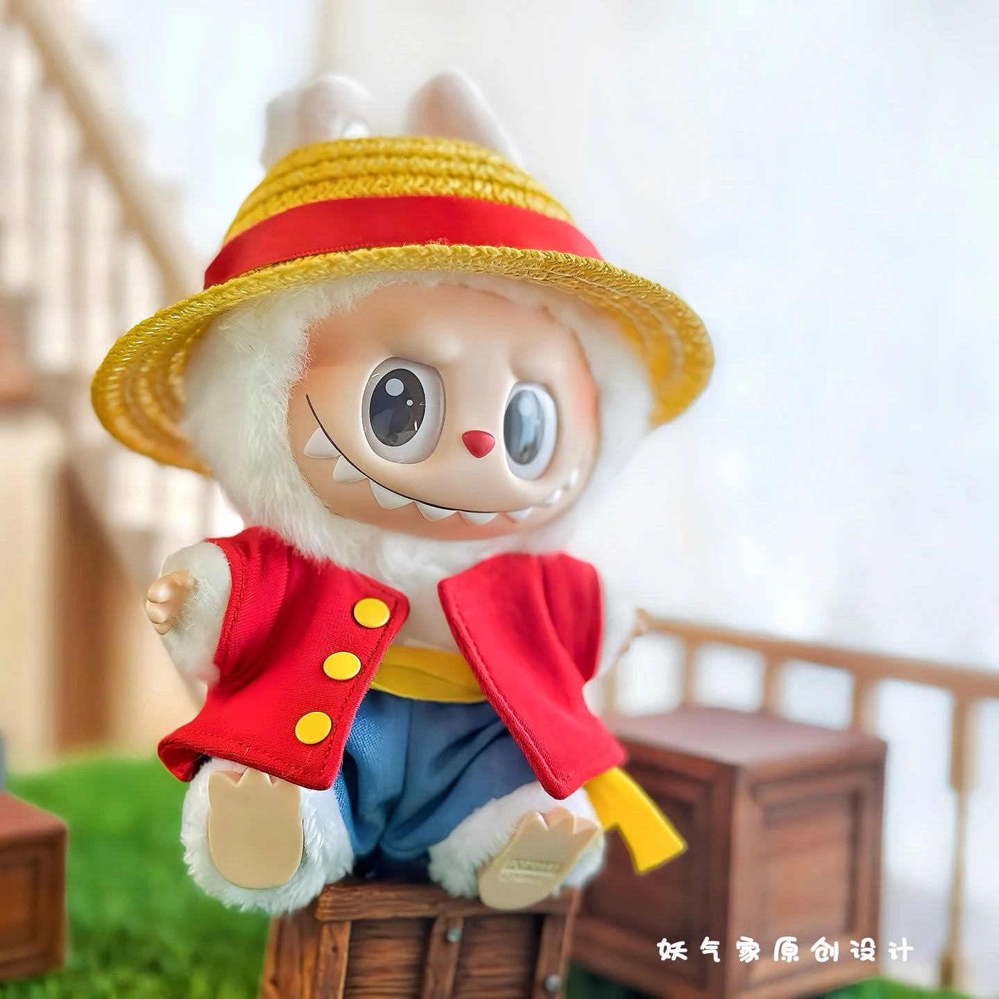 Doll labubu Clothes Accessories Luffy Choba Roronoa Zoro Doll Set Mini Plush Doll Clothing Fashion Doll Accessories Decoration