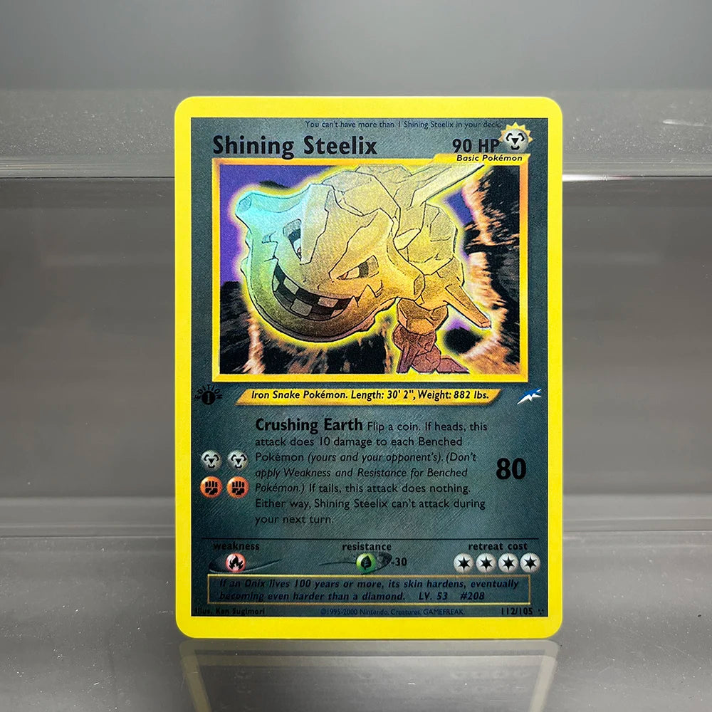 PKM Single Cards 1st Edition 1996 Raichu Charizard Dragonite PTCG Foil Cards Game Collection PKM Proxy Cards