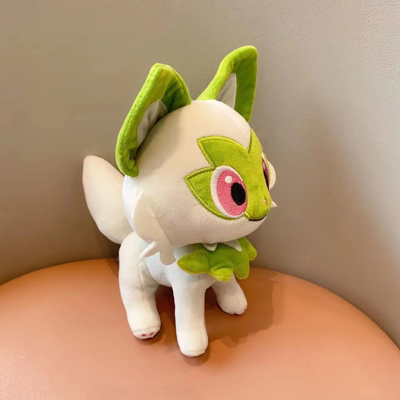 18-28cm Pokemon Plush Toy Grookey Sprigatito Oshawott Leafeon Espeon Morpeko Gonbe Mimikyu Anime Figure Peluche Toys