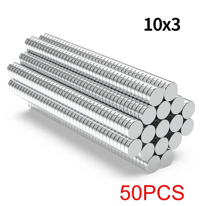 Super Strong Neodymium Magnet N35 NdfeB Permanent Magnetic imanes Round Powerful Magnets Refrigerator Magnet  2x2/6x2/6x3/10x3