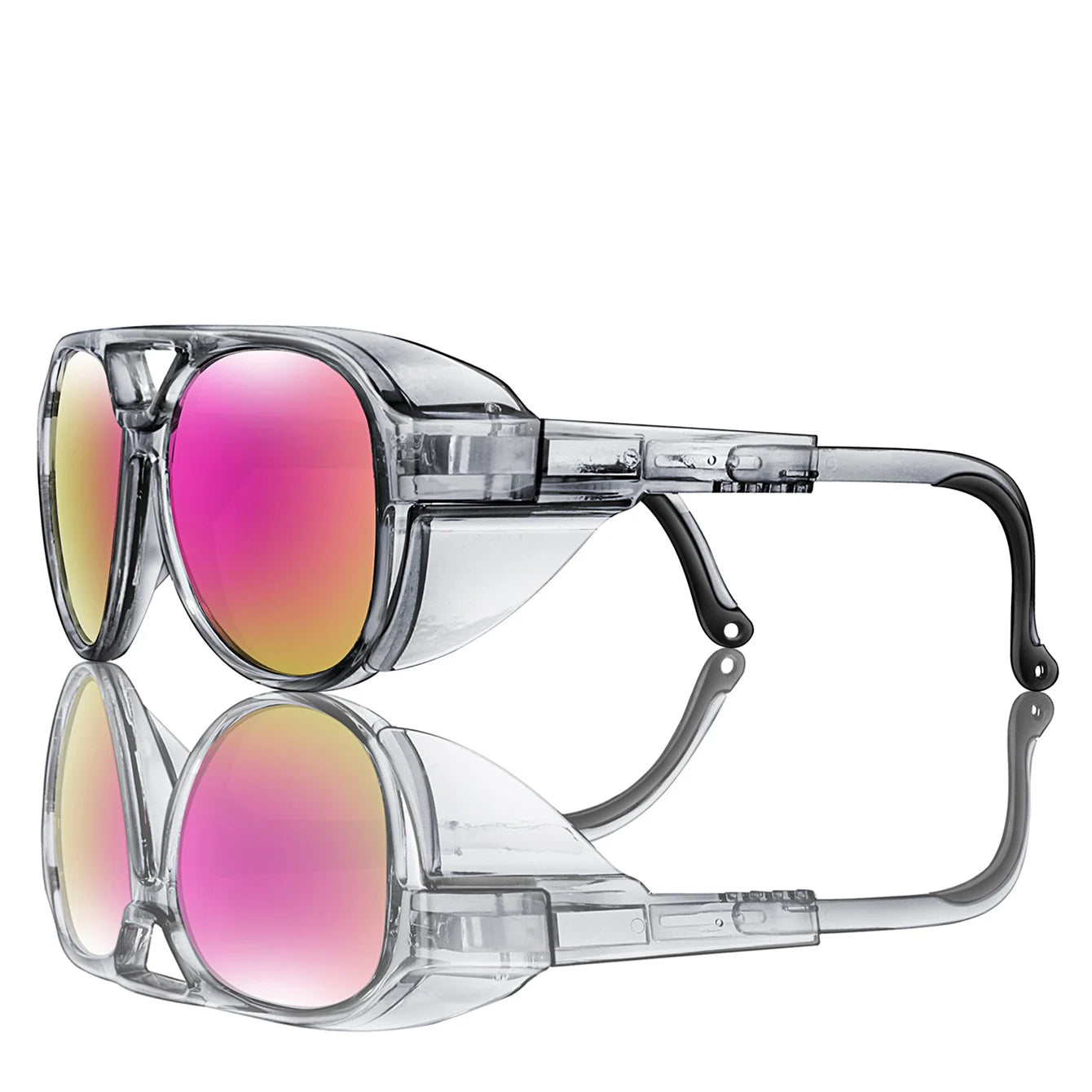Vintage Unisex Sunglasses Road Bike Goggles Windproof Sport Glasses UV400 for Men Women Cycling Baseball Softball Punk Eyewear