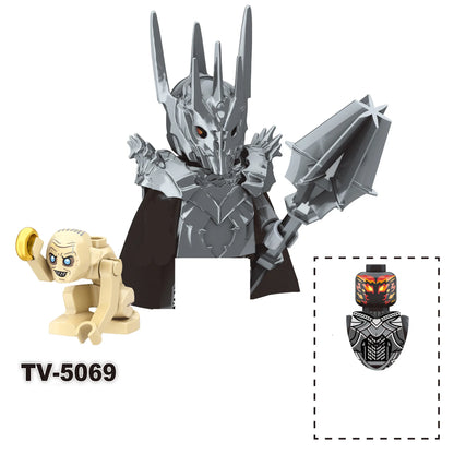 PG517 PG518 PG519 PG520 King Anime Movies Figs Bricks Dolls Mini Action Toy Figura Building Blocks Toys Doll
