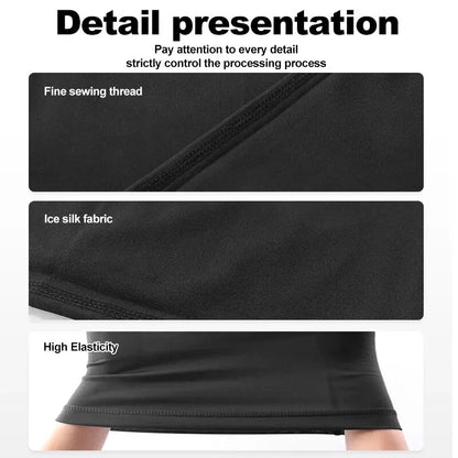 Cycling Face Mask Absorb Sweat Breathable Fishing Training Sport UV Face Scarf Neck Gaiter Summer Face Bandana