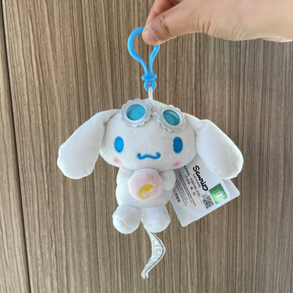 Genuine Sanrio Hangyodon Melody Kuromi Pendant Plush Toys Small Charms Sayuri Model Doll Stuffed Toys Girls Boys Birthday Gifts