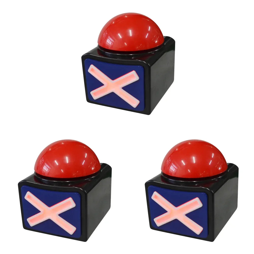 4-1PCS Educational Answer Buzzer Interactive Game Answer Buzzers for Kids' Engaging Learning Family Game Quiz Show Alarm Buzzer