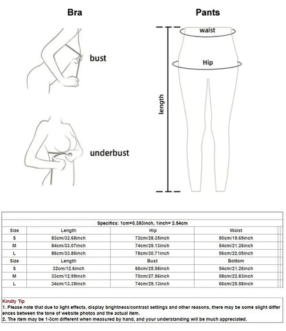 Two Piece Yoga Set Women Sportswear Suit Outfit Gym Leggings With Bra Pants Sports Bra Shorts For Fitness Clothing Workout Set