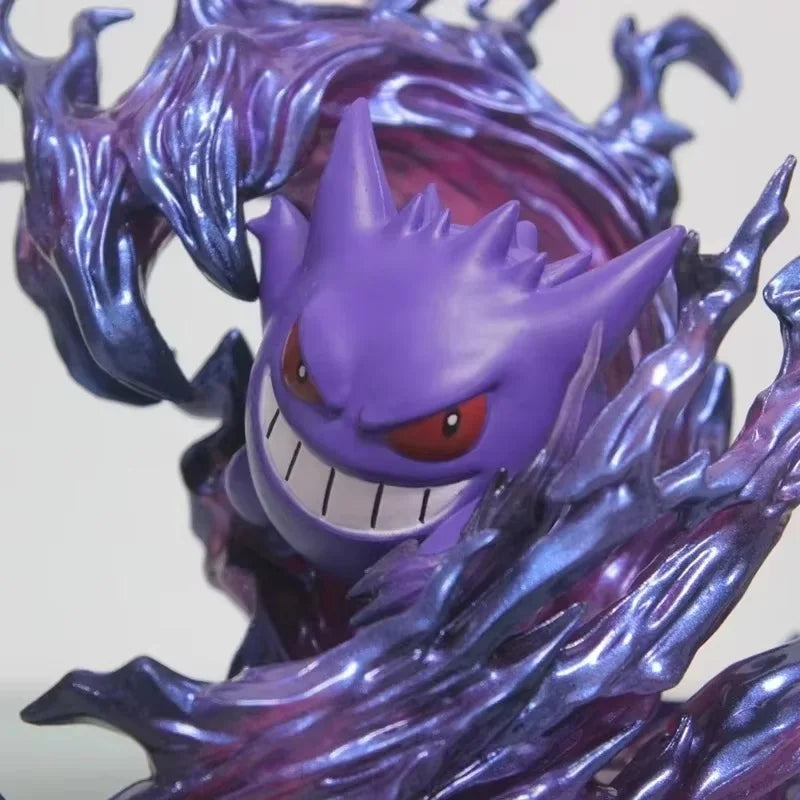 18cm Pokemon Gengar Figure Anime Action Model Collectible Statue for Display Halloween Christmas Birthday Gift Desktop Deco Doll