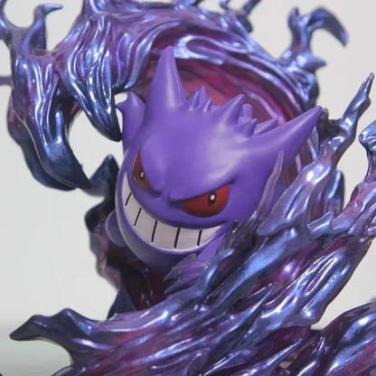 18cm Pokemon Gengar Figure Anime Action Model Collectible Statue for Display Halloween Christmas Birthday Gift Desktop Deco Doll