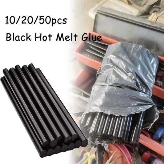 10/20/50pcs Black Hot Melt Glue Car Dent Repair Adhesive Sticks Home DIY Tools for Hot Melt Glue Craft Album Repair Glue Stick