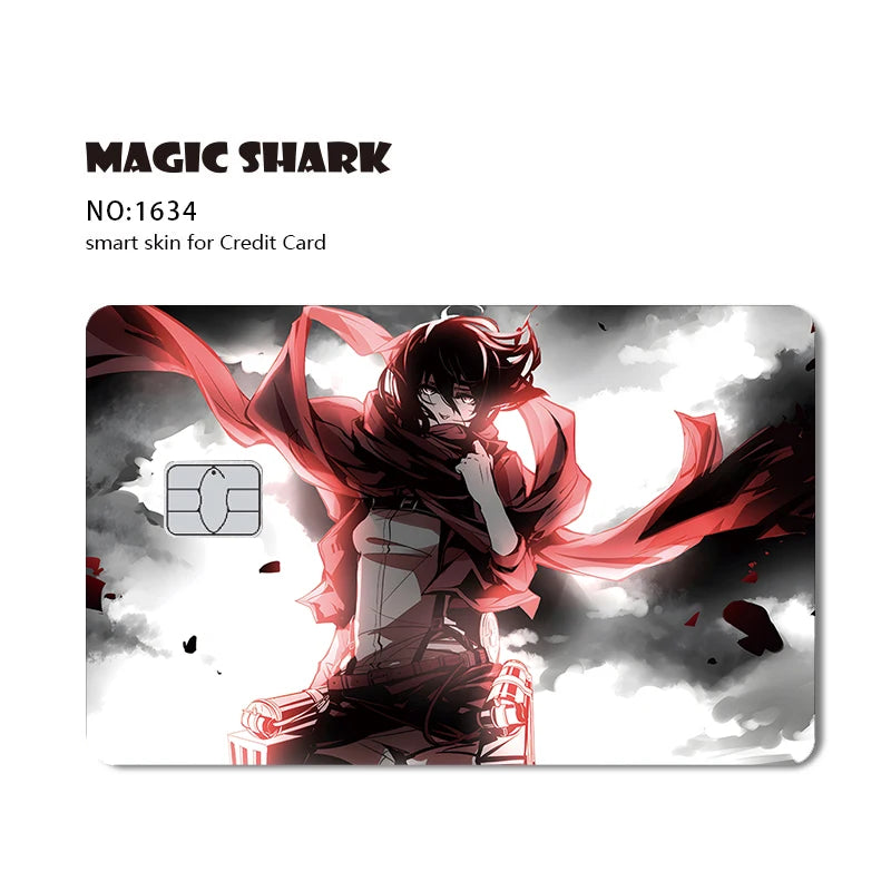 Stylish Phone Evil FBI Tiger Mexico Flag Snowman Movie Monstor Anime Credit Bank Debit Card Sticker Film Skin