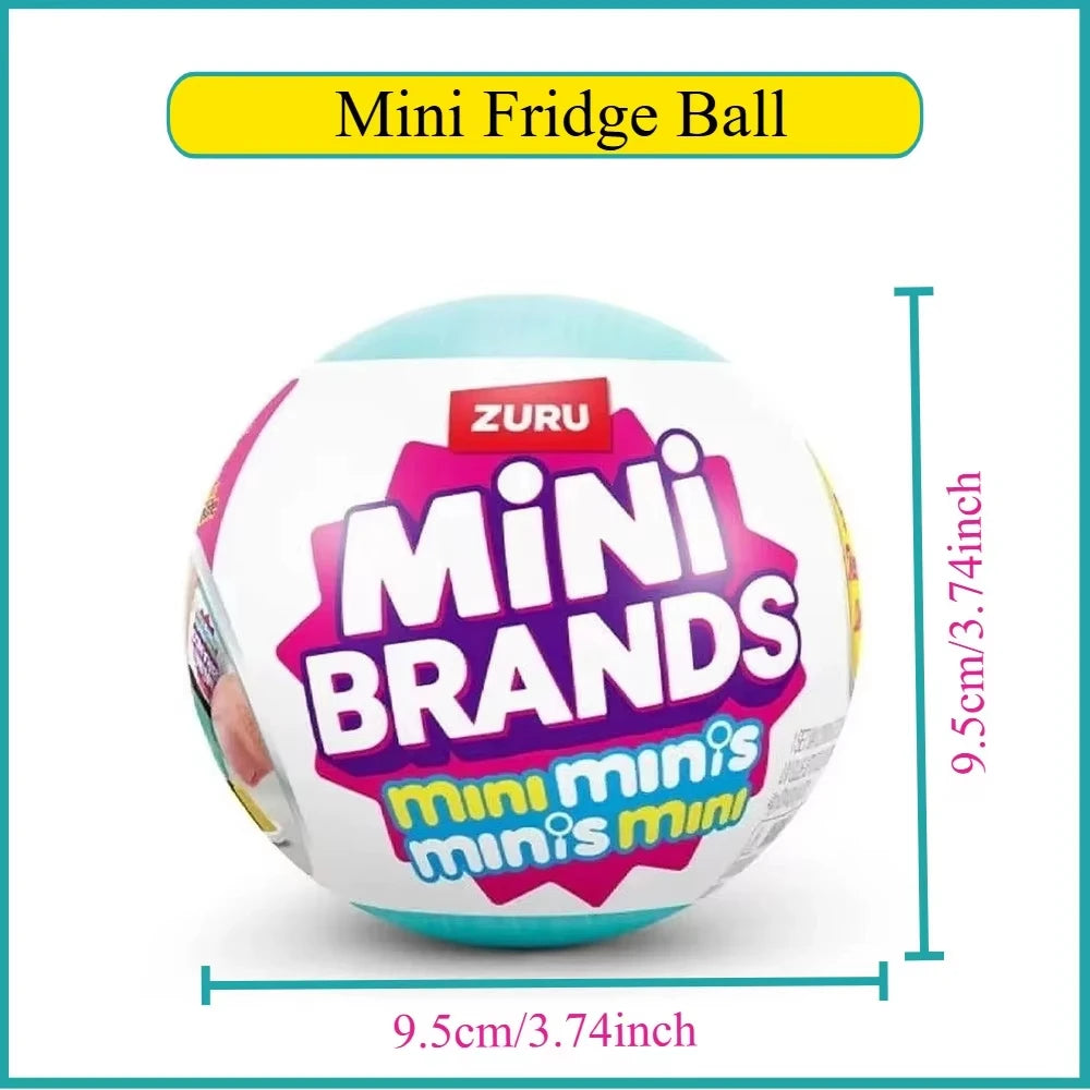 Zuru 5 Surprise Mini Brands Toys Zuru Mystery Blind Box Original Miniature Toy Surprise Blind Box Toy Gifts Cute Toys