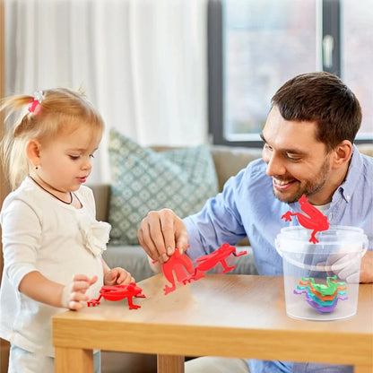 20pcs Jumping Plastic Frog Bounce Fidget Classic Toy kid Stress Relief Toy kid Birthday，Family Party Game Toy Discounts Prizes