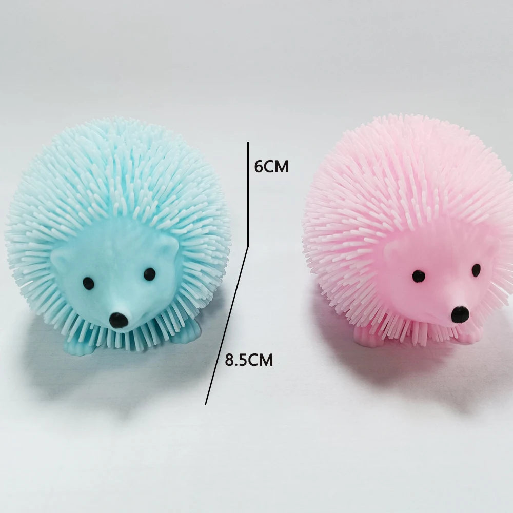 Animals Squeeze Ball Pinch Funny Cute Doll Toy Spiky Balls Toy Glitter Sensory Fidget Toy Stress Relief for Adult Toys