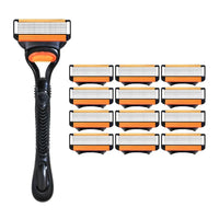 1 holder  12 blades
