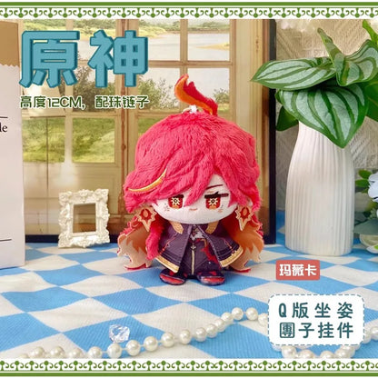 Genshin Impact Plush Doll Sandrone Columbina Yae Miko Arlecchino Sigewine Yae Miko Game Cosplay Stuffed Kids toy Christmas gift