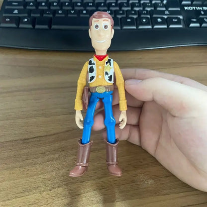 HOT Toy Story 3 Buzz Lightyear Woody Anime Figure Toy Model Statue Ornament Pendant Action Doll Collection Children Xmas Gift