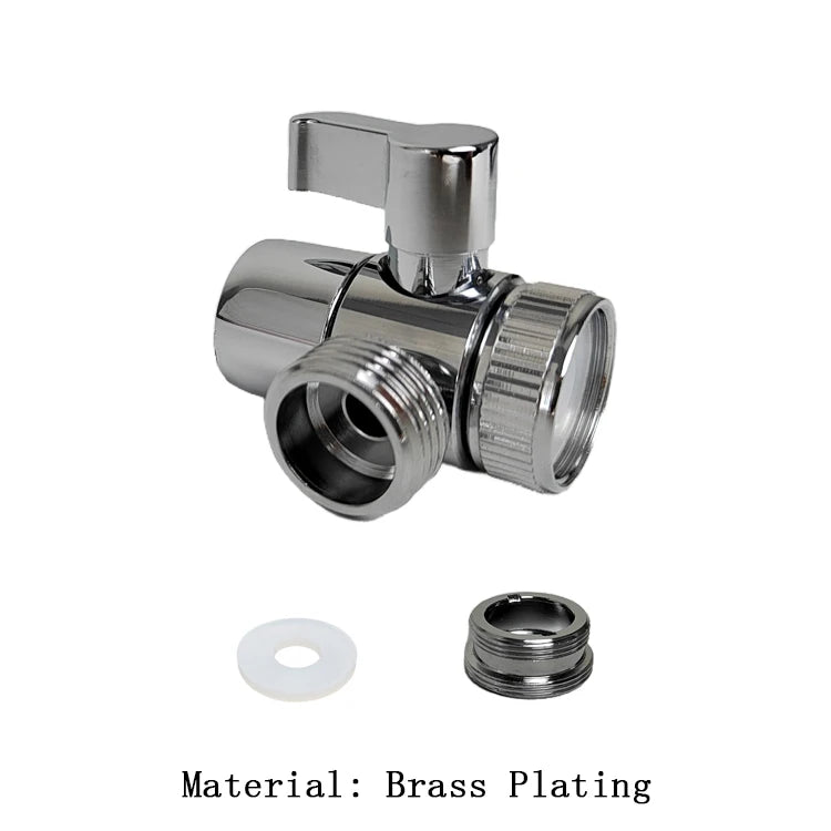 Faucet Switch Adapter Kitchen Sink Splitter Diverter Valve Water Tap Sprayer Connector Toilet Bidet Shower Bathroom Accessories
