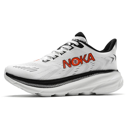 Men's Cushion Running Shoes 5KM Jogging Breathable Mesh Non-Slip Outdoor Trainer Sports Shoes Casual Sneakers Off-road Shoes