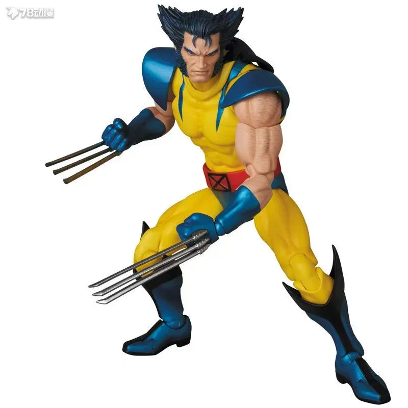 New Ct Toys Wolverine Action Figure MAFEX No.096 Anime Figures X-Men Figurine Deadpool Wolverine PVC Statue Ornament Model Toys