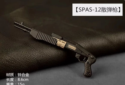 1/6 Scale Miniature Gun Plastic Rifle Set Assembly P92 M1911 98K MP5K Model Not Fired for 12" Action Figure Doll Accessories