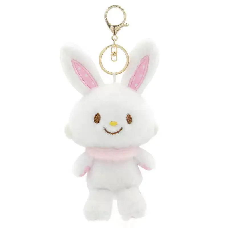 Genuine Sanrio Hangyodon Melody Kuromi Pendant Plush Toys Small Charms Sayuri Model Doll Stuffed Toys Girls Boys Birthday Gifts
