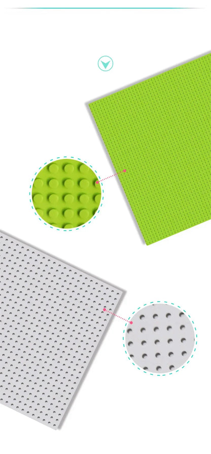 1pcs 32x64 holes single layer classic block base plate, DIY assembly block wall compatible brand toys Christmas Birthday gift