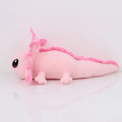 45cm Pink Axolotl Plush Toy Kawaii Axolotl Plush Dolls Soft Stuffedl Plush Animal Toys Kids Girls Christmas Birthday Gift Toy