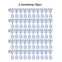 2.5mm 4way 50pcs