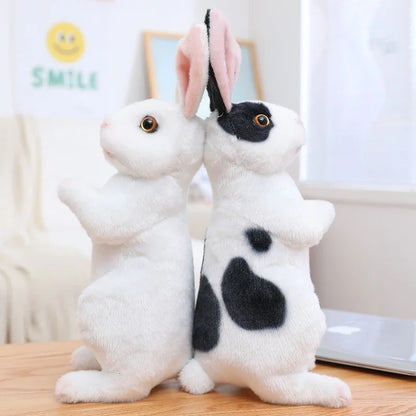 Huge Mini Simulated Animal Dog Rabbit Toys Cute Animal Soft Simulation Doll Easter Birthday Gift Kids Toy Bedroom Decor