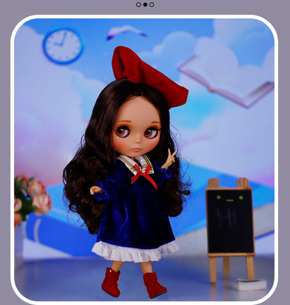 ICY DBS Blyth Doll Tan Skin Matte Face With Eyebrows Special Price 1/6 BJD JOINT body Neo Christmas Gift Anime