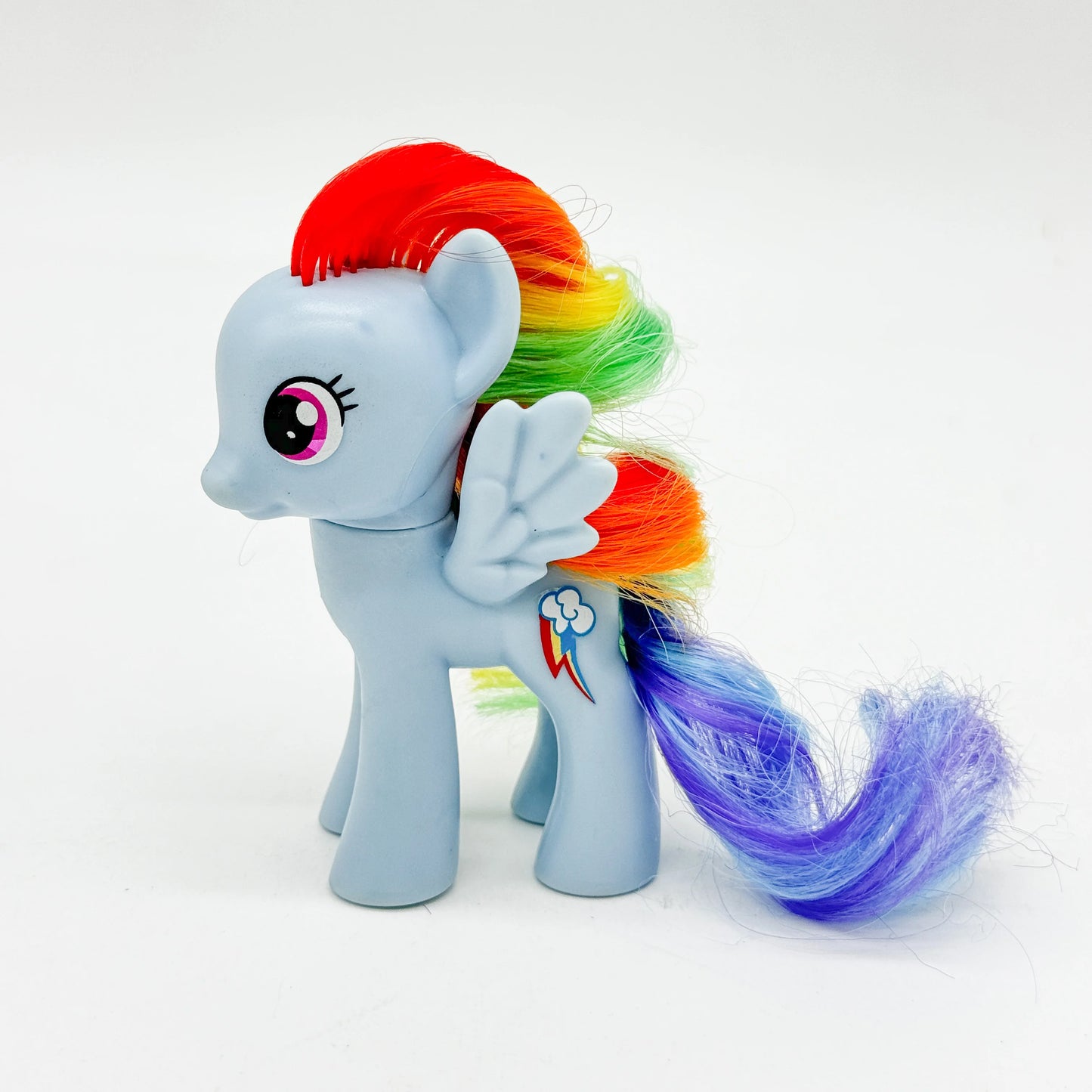 Original Hasbro My Little Pony Anime Figures Cute Twilight Sparkle Rainbow Fluttershy Pinkie Pie Rarity Collect Model Toy Gift