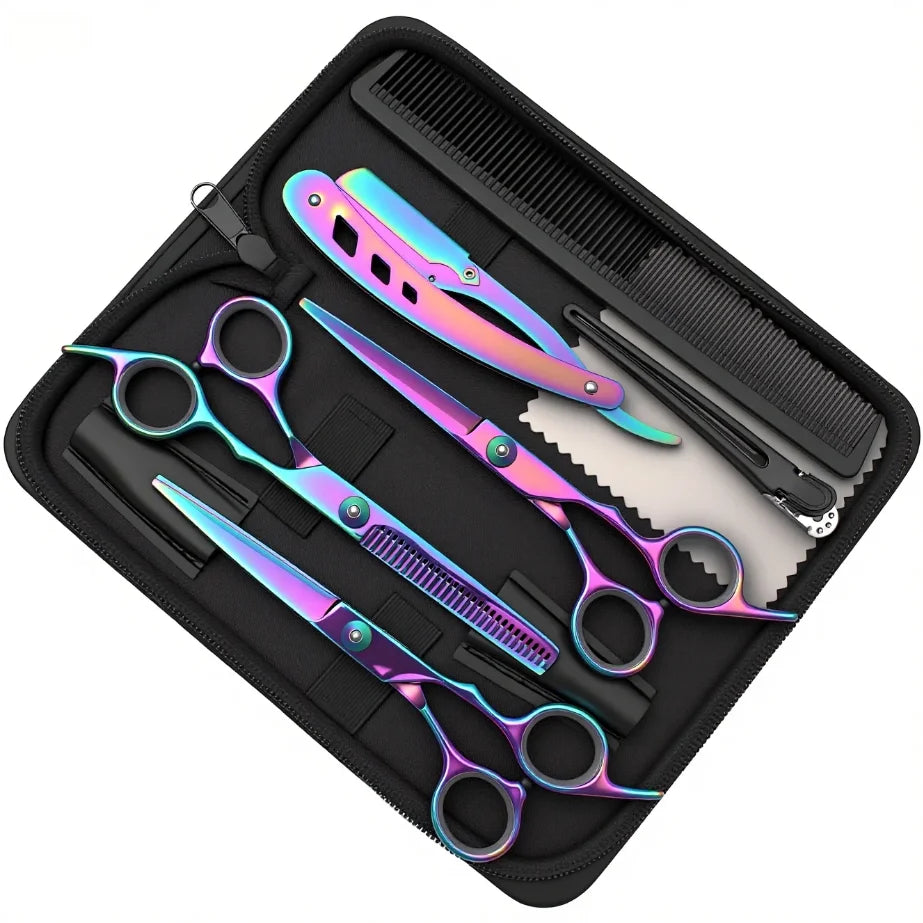 Hair Scissors Professional High Quality - Japan Steel 440C Barber Scissors, Hairdressing Scissors, Hair Cutting Shears, Sharp Bl