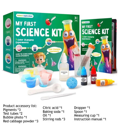 Children Magic Science Experiment Kit Handmade DIY Soap STEAM Educational Teaching Aids Primary School Student Toys Kids Gift