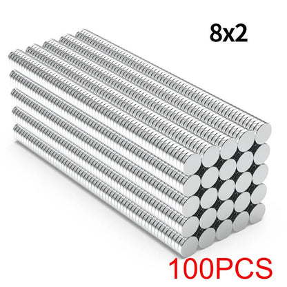 Super Strong Neodymium Magnet N35 NdfeB Permanent Magnetic imanes Round Powerful Magnets Refrigerator Magnet  2x2/6x2/6x3/10x3