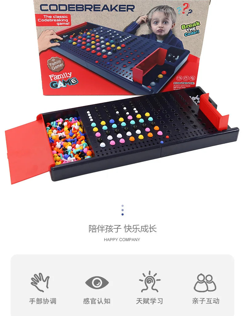 Secret Code Board Game Funny Strategy Multiplayer Interactive Break The Code Table Games Friends Party Games Toys for Kids Adult