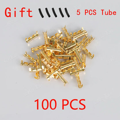 50/100/200PCS 453U-shaped Electrical Cable Connectors Tab Cold Insert Wire Connector Electricos Small Ceeth Terminal 0.3 -1.5mm²