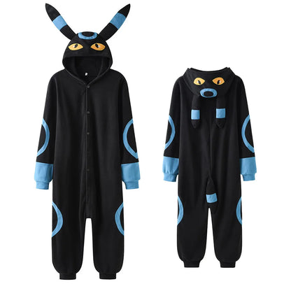 Pokemon Cosplay Costume Men Women Kigurumis Anime Onesie Hallween Carnival Party Outfit Gengar Pikachu Funny Jumpsuit