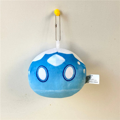 10cm Genshin Slime Plush Pendant Toys Genshin Impact Stuffed Pillow Cute Anime Game Original God Cosplay Fans for Kid Gift