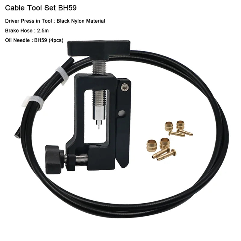 RIDERACE Bicycle Brake Repair Tool Hydraulic Hose Needle Driver Cutter MTB Bike Cycling For Shimano SRAM AVID Magura BH90 BH59