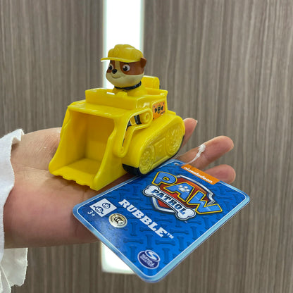 Genuine Paw Patrol 8-9CM Ryder Chase Skye Zuma Rocky Patrollers Anime Doll Action Figures Rescue Team Kids Birthday Gift Toy