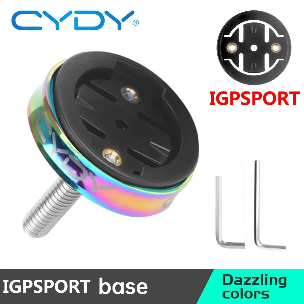 CYDY Garmin Bike Mount Bryton Rider 420 Wahoo XOSS IGPSPORT Bicycle Computer light holder support Road MTB GPS Bike accessories