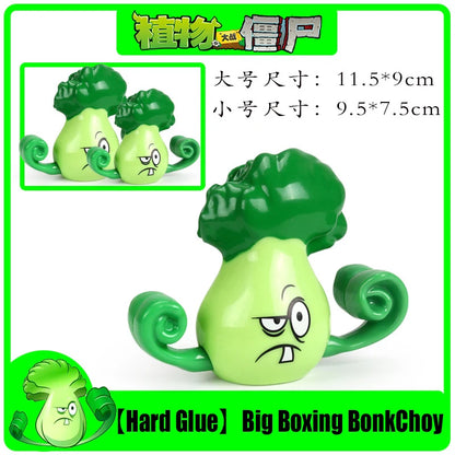 Funny Plants vs. Zombies 2 Hard Glue Peashooter Gatling Pea Shooter Sunflower Action Figure Model Dolls Shooting Toys Kids Gifts