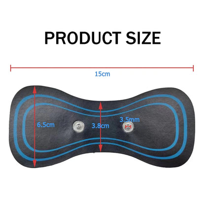 Electric Neck Massager EMS Muscle Massage Stimulator  Hip Exerciser Replacement Tens Body Massager Patch Mini Device
