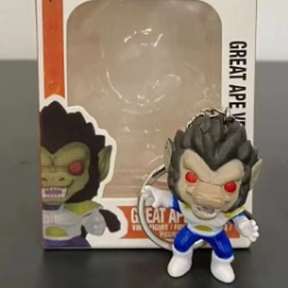 Pocket Japanese Anime Dragon Ball Z Goku Vegeta Broly Figure Model Keychain Cell Frieza