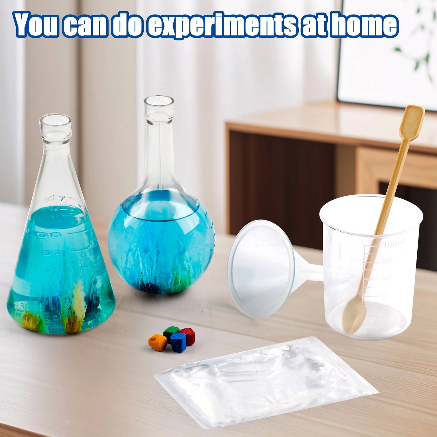 DIY Water Magic Mini Growth Stones, Science Toys, Christmas/Halloween/Thanksgiving/Easter/New Year Gifts