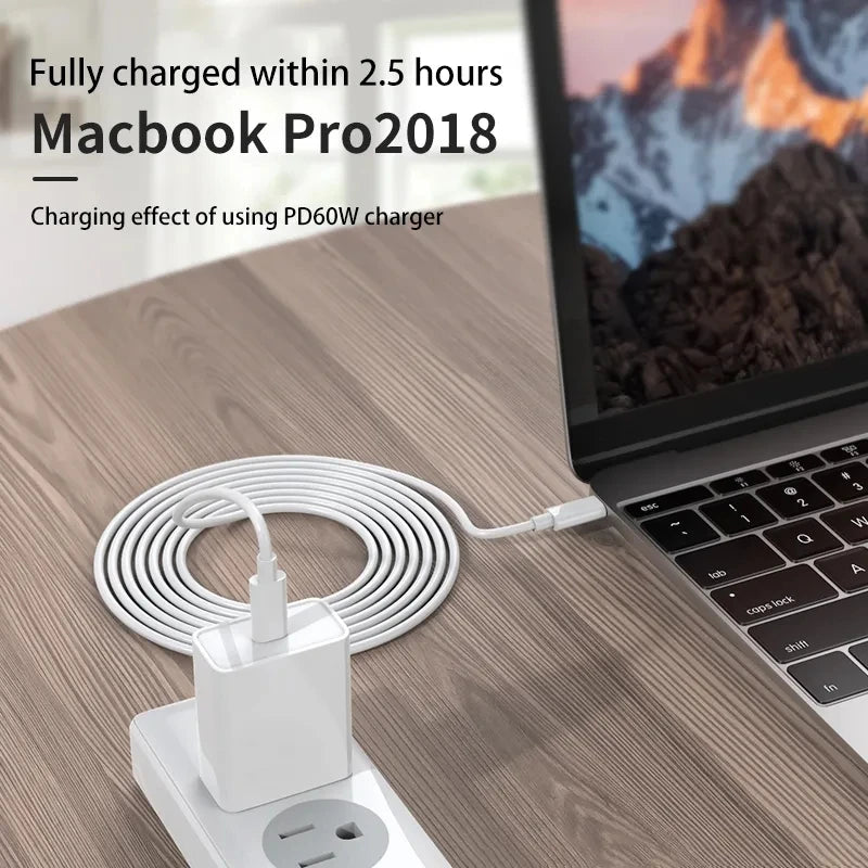 100W USB-C to USB-C Fast Charging PD Cable For iPhone 15 16 17 Pro Max Huawei Mate 60 Xiaomi Samsung Type C to Type C Data Cable