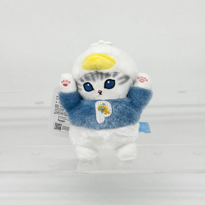 Anime Shark Cat Co Branded Cross-dress Kuromi Hello Kitty Cinnamoroll Plush Toys Collect Decoration Pendant Gift
